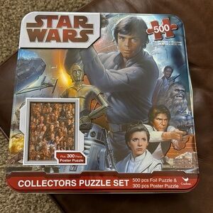 Cardinal Star Wars Puzzle Set with Iconic Characters